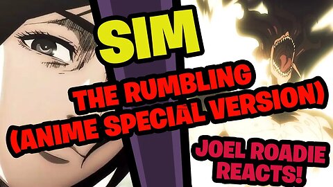 SiM - The Rumbling (Anime Special Version) - Roadie Reacts