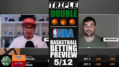 NBA Playoff Predictions | Knicks vs Heat Game 6 | Lakers vs Warriors Game 6 | Triple-Double May 12