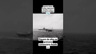 Destino Aéreo: Aviões Japoneses Abatidos sobre o Pacífico na WWII 🛩️🌊 #ww2 #guerra #war