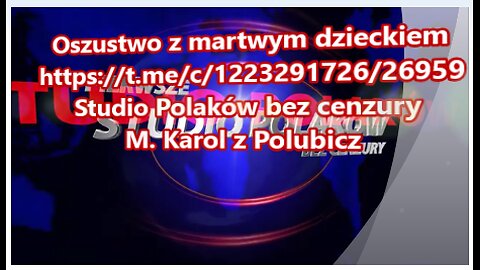 Oszustwo z martwym dzieckiem