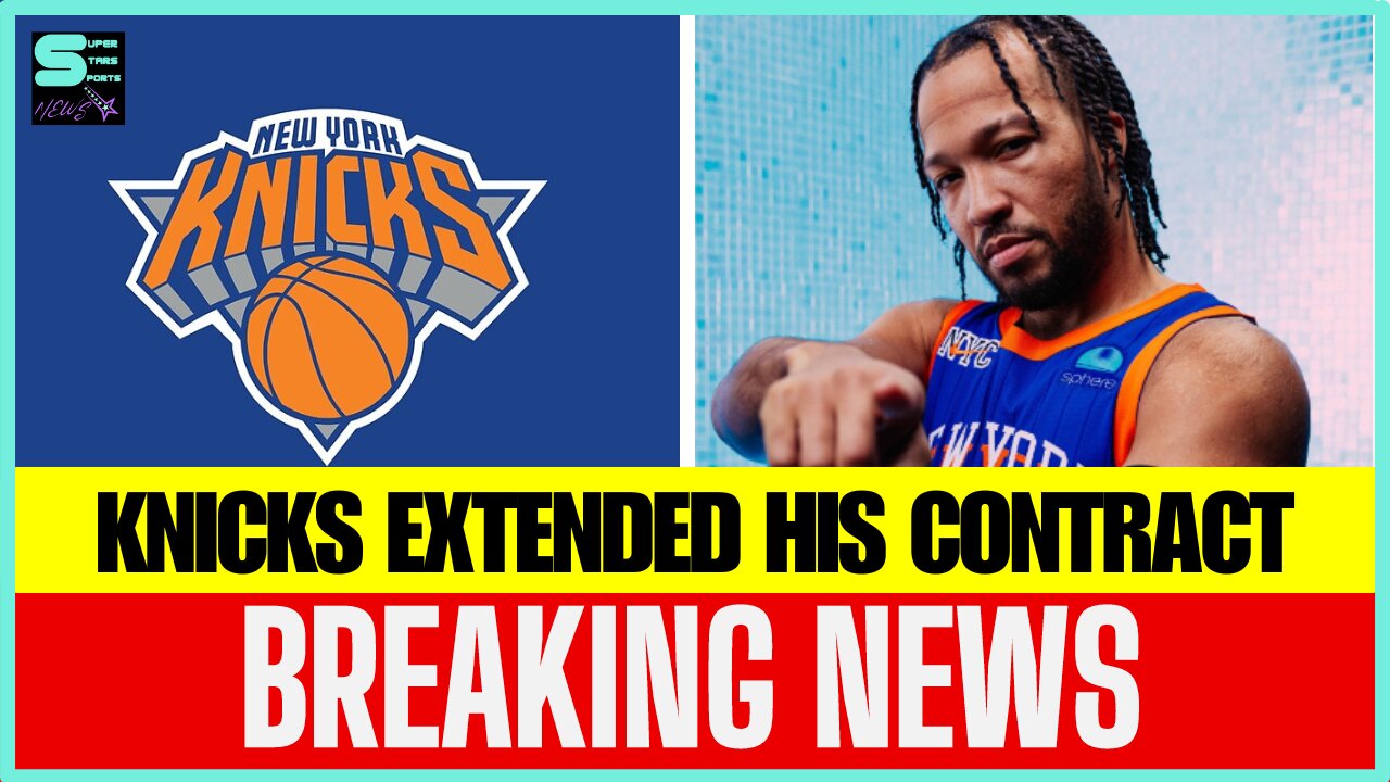 NEW YORK KNICKS SIGN JALEN BRUNSON TO CONTRACT EXTENSION | SPORTS TODAY