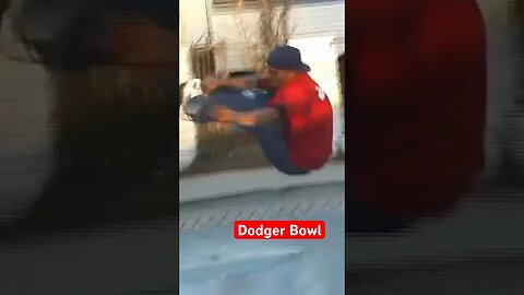 Omar Hucking Frontside Airs At Dodger Bowl