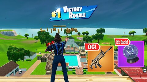 Fortnite : Play the entire game with High Elimination Solo Squads (Fortnite OG)