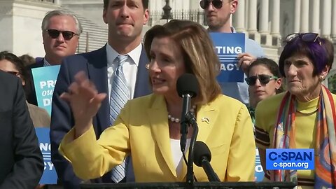 Nancy Pelosi Claims Jefferson Got Separation Of Powers Idea In Italy: "Story I'm Sticking With!"