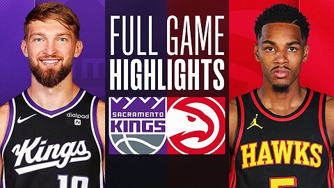 NBA Game Recaps: Kings V Hawks