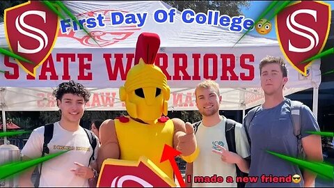 First Day of college at Stanislaus State