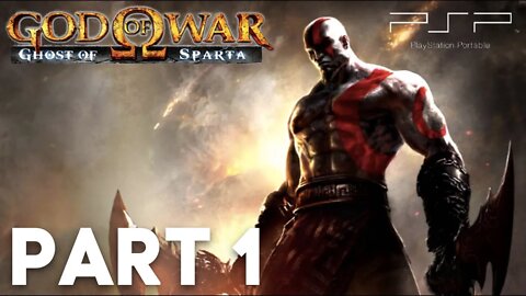God of War: Ghost of Sparta Walkthrough Gameplay Part 1 | PSP, PSTV (No Commentary Gaming)