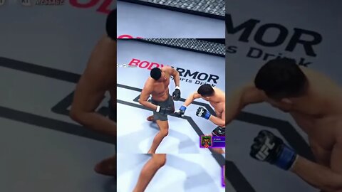 FASTEST KNOCKOUTS EVER! FUNNY BEST CLIPS EA SPORTS UFC 4 #short