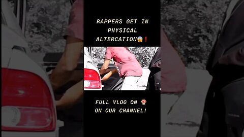 Rappers get in PHYSICAL f*ght 😱❗️(INTENSE?!)