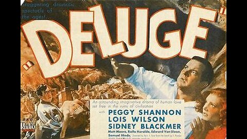 DELUGE (1933). Colorized
