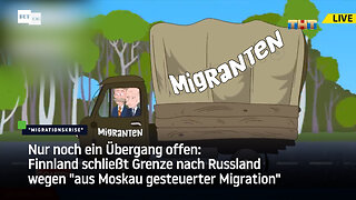 Finnland schließt Grenze nach Russland wegen "aus Moskau gesteuerter Migration"