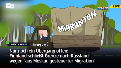 Finnland schließt Grenze nach Russland wegen "aus Moskau gesteuerter Migration"