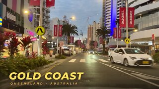 Australia 4K Drive on The Gold Coast || QLD || Australia