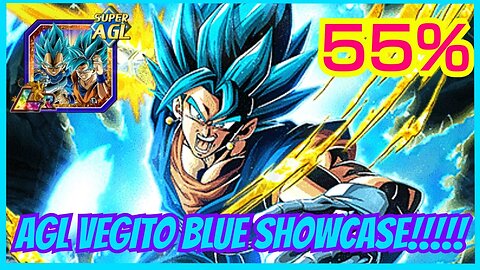 HOW GOOD IS FUSING LR AGL SSB VEGITO AT 55% LEVEL 1 LINKS???? | DBZ DOKKAN BATTLE #65