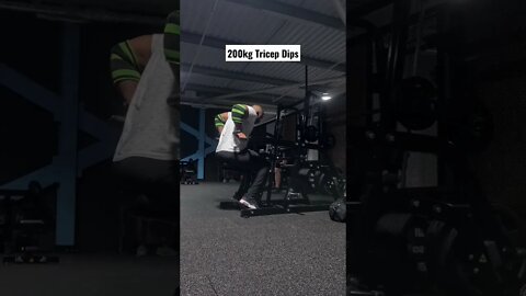 200kg Tricep Dips! #fyp #foryou #naturalbodybuilding #bodybuilding #gym #tiktokviral