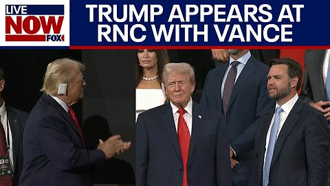 Trump at RNC: First public appearance since assassination attempt | LiveNOW from FOX