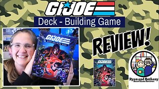 G.I. Joe Deck-Building Game Review!