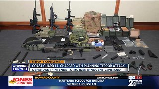Coast Guard Lieutenant arrested, accused of planning terror attack
