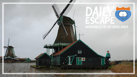 Daily Escape: windmills in the Netherlands, by Oddball Escapes
