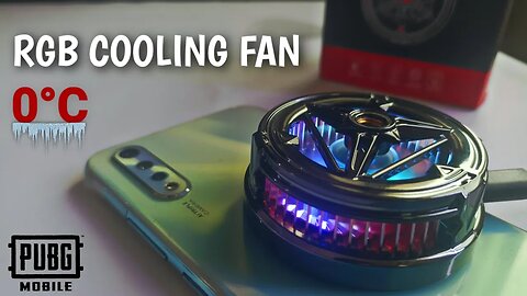 Cool Gadget For Gamers | Increase fps Cooling RGB Fan