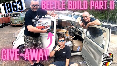 Shop Day on the 63 Beetle Part II & 30k Subscriber Give-A-Way!!!