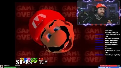SUPER SECRET RAGING STREAM FOR 120 STARS! HERE WE GO AGAIN! - Super Mario 64 - Part 12 (First Half)