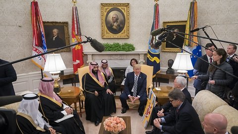 US Congress Vote Overshadows Saudi Prince's White House Welcome