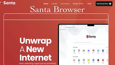 Santa Browser Earn While You Search