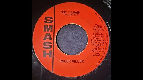 Roger Miller - Got 2 Again