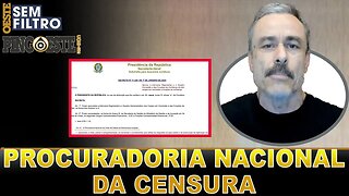 Lula cria PROCURADORIA NACIONAL DE DEFESA DA DEMOCRACIA [[GUILHERME FIUZA]]