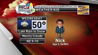 Weather Kid - Nick - 4/10/19