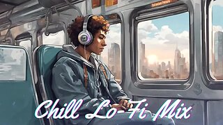 Chill Lofi Hip hop Beats 🎵| lofi Mix | Relaxing train ride 🔥