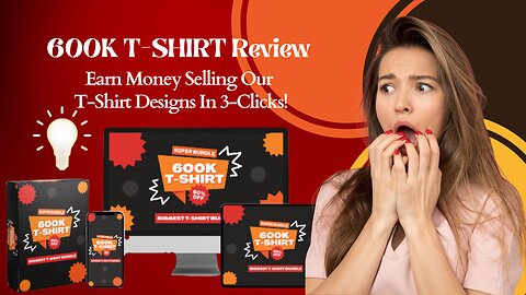 600k T-Shirt Review- Earn Money 3 Click Without Any Skills