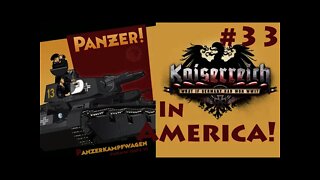 Hearts of Iron IV Kaiserreich - Germany 33 Panzers in America!
