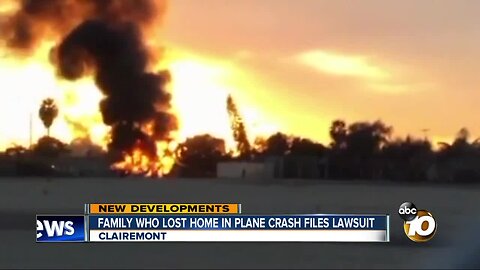 Clairemont family who lost home in plane crash files lawsuit