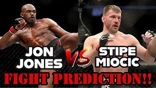 JON JONES VS STIPE MIOCIC(FIGHT PREDICTION)!!!