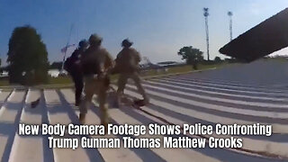 New Body Camera Footage Shows Police Confronting Trump Gunman Thomas Matthew Crooks