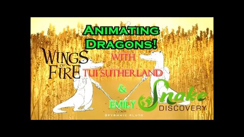 Tui Sutherland-Dan Milano-&-Christa Star on Animating Dragons With IRL Dragon Expert Emily