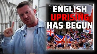 The English Uprising Has Begun, Warns Tommy Robinson In POWERFUL Alex Jones Interview