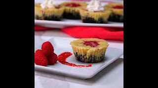 White Chocolate Raspberry Cheesecake Bites [GMG Originals]