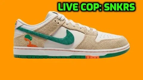 Nike SB Dunk Low x Jarritos® : Live Cop on SNKRS APP