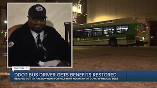 DDOT bus driver gets benefits restored
