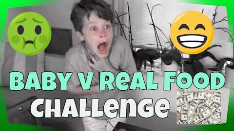 BABY food v REAL food challenge: Emma Dey and Bros