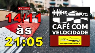 CAFÉ COM VELOCIDADE | Fórmula 1: Interlagos, mais uma vez, histórica | AO VIVO