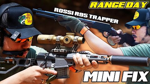 Range Day Vlog with The Q Mini Fix , Hellcat Pro Comp , Rossi 95 Trapper , and More !