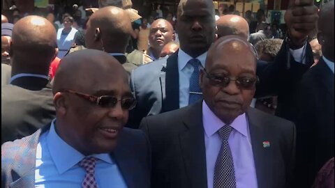 South Africa's President Zuma impressed after touring Pretoria hospital, including nuclear unit (n7r)