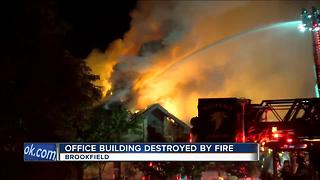 Brookfield Office Building Destroyed By Fire