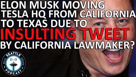 Elon Musk says Tesla will move HQ from California to Texas