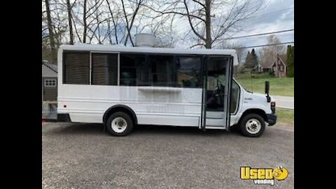 2016 Ford E-450 Kitchen Food Truck with Bathroom and Pro-Fire for Sale in Maine