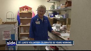 St. Lukes volunteer celebrates 50 years of service